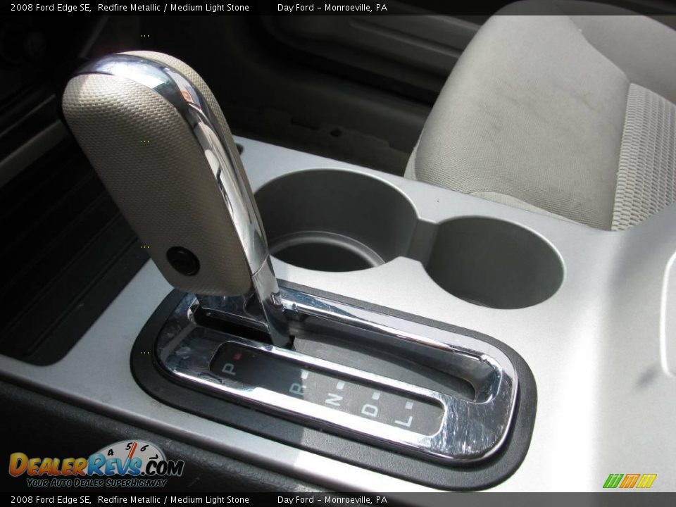 2008 Ford Edge SE Redfire Metallic / Medium Light Stone Photo #12