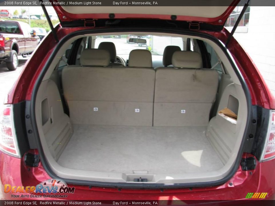 2008 Ford Edge SE Redfire Metallic / Medium Light Stone Photo #14