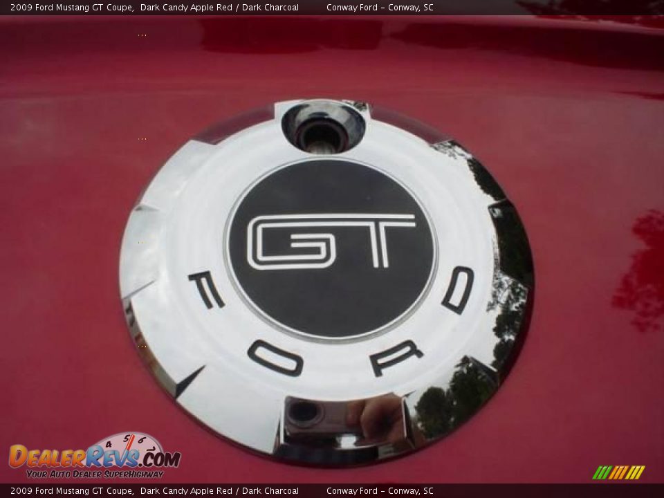 2009 Ford Mustang GT Coupe Dark Candy Apple Red / Dark Charcoal Photo #14