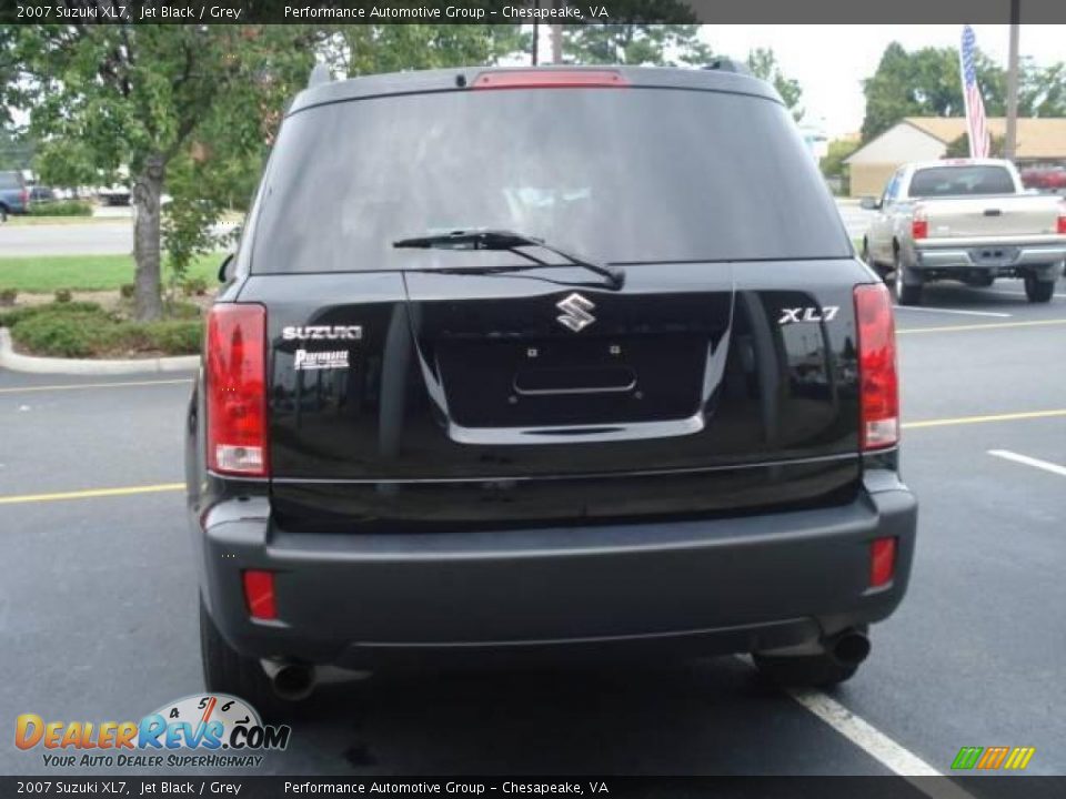 2007 Suzuki XL7 Jet Black / Grey Photo #4