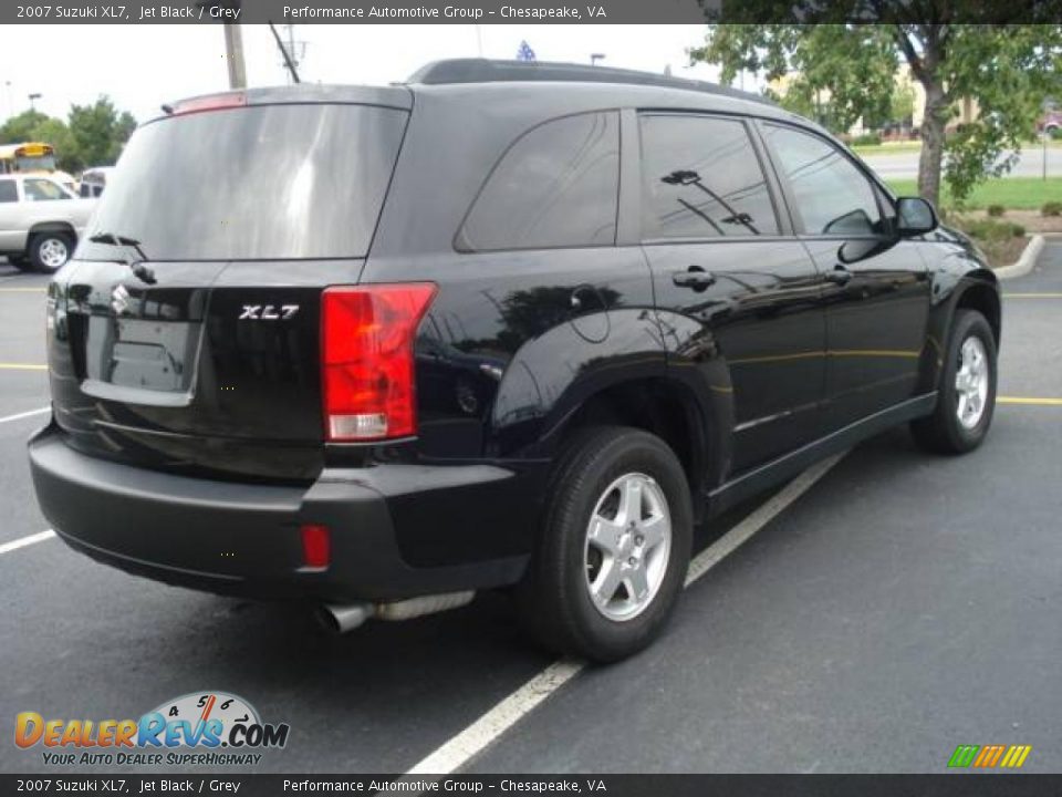 2007 Suzuki XL7 Jet Black / Grey Photo #5