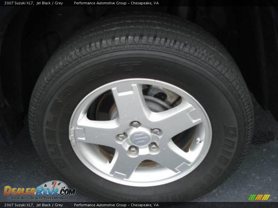 2007 Suzuki XL7 Jet Black / Grey Photo #28