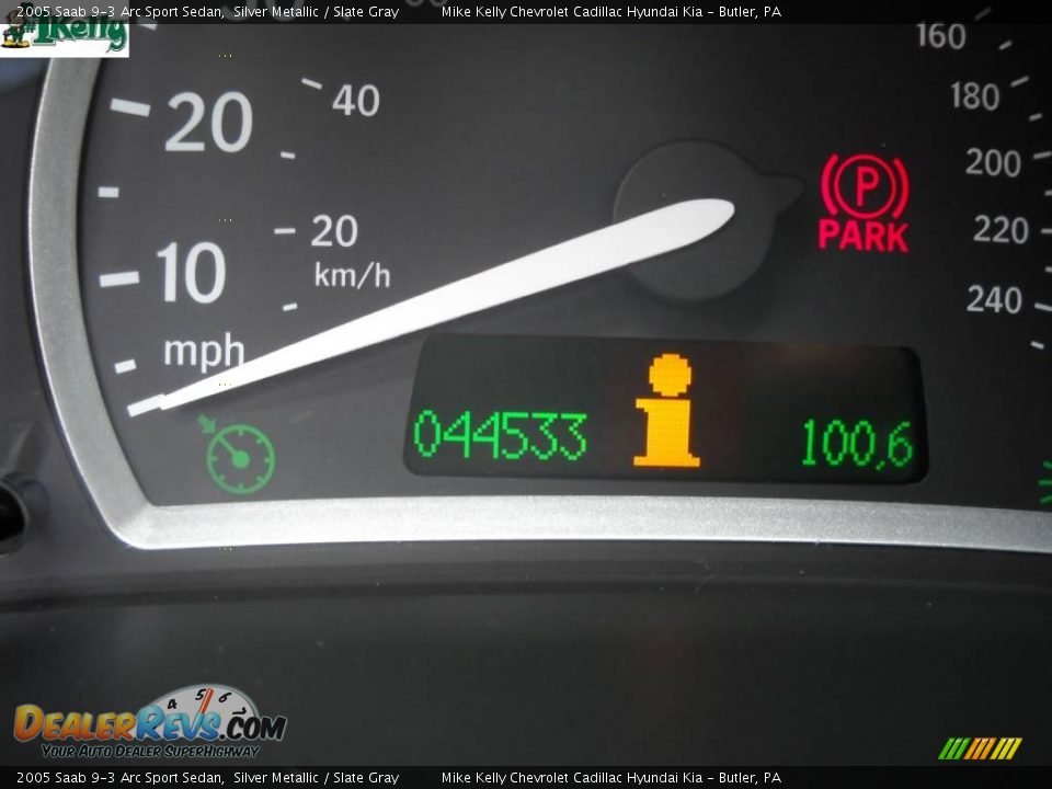 2005 Saab 9-3 Arc Sport Sedan Silver Metallic / Slate Gray Photo #20