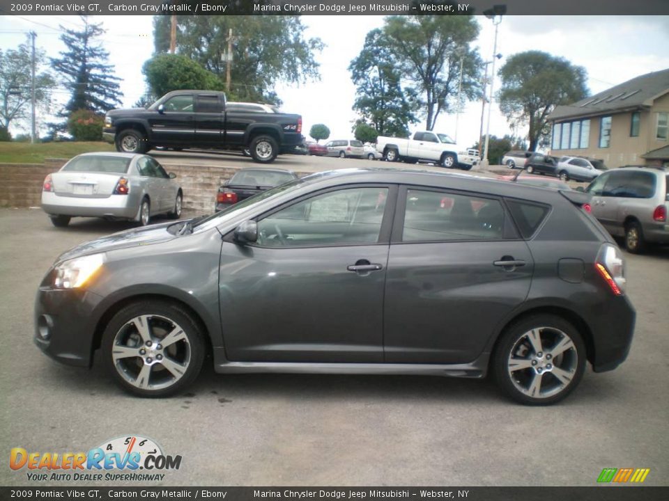 2009 Pontiac Vibe GT Carbon Gray Metallic / Ebony Photo #7