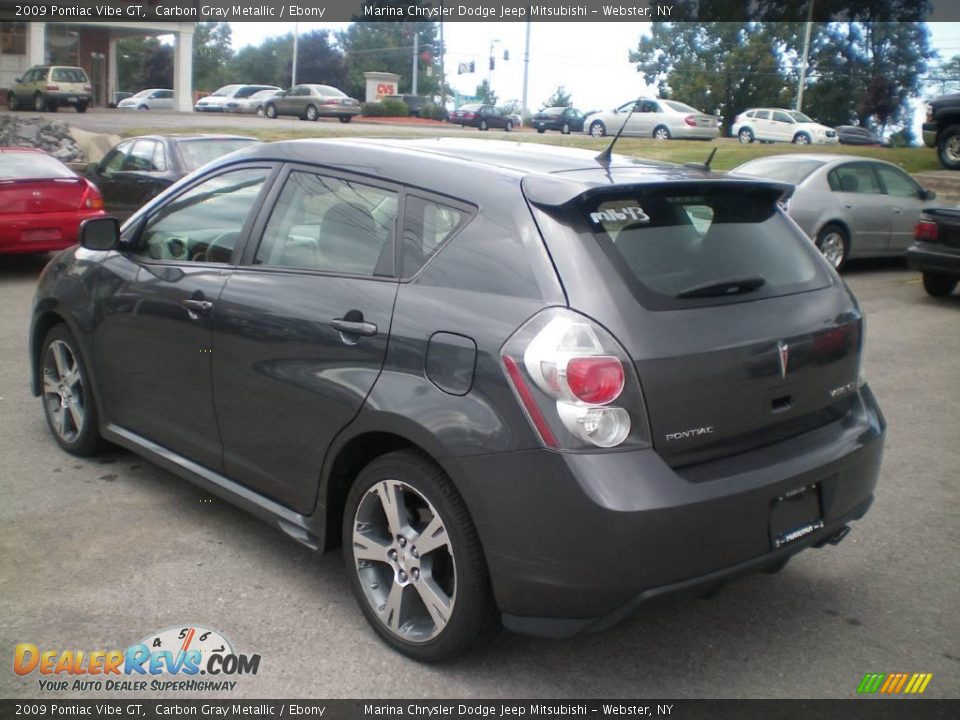 2009 Pontiac Vibe GT Carbon Gray Metallic / Ebony Photo #8