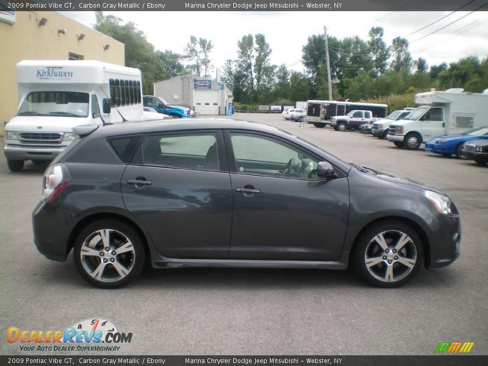 2009 Pontiac Vibe GT Carbon Gray Metallic / Ebony Photo #11