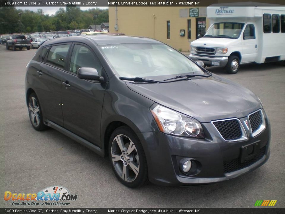 2009 Pontiac Vibe GT Carbon Gray Metallic / Ebony Photo #12