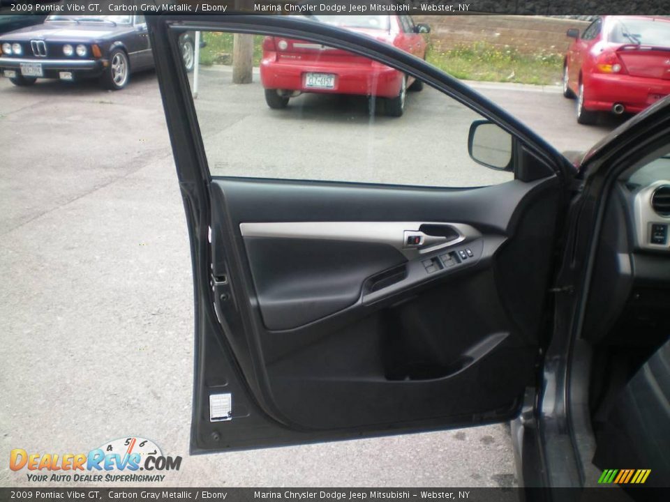 2009 Pontiac Vibe GT Carbon Gray Metallic / Ebony Photo #15