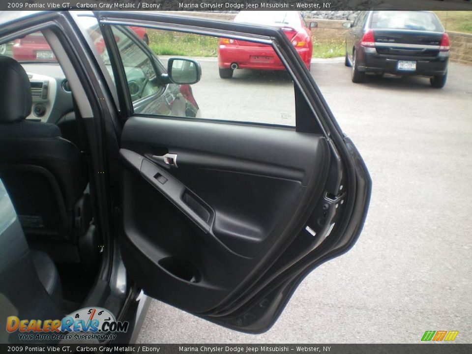 2009 Pontiac Vibe GT Carbon Gray Metallic / Ebony Photo #20