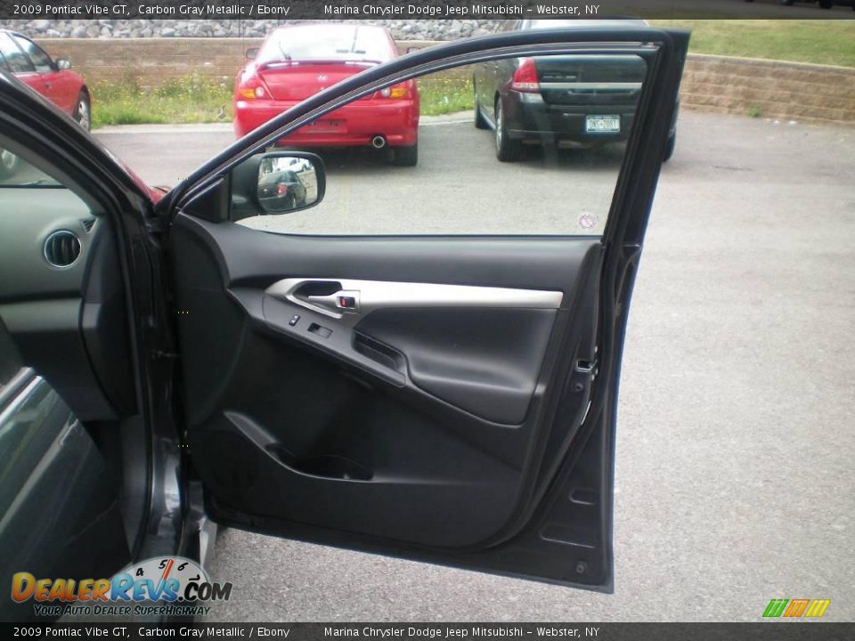 2009 Pontiac Vibe GT Carbon Gray Metallic / Ebony Photo #22