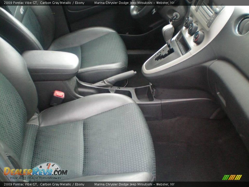 2009 Pontiac Vibe GT Carbon Gray Metallic / Ebony Photo #23