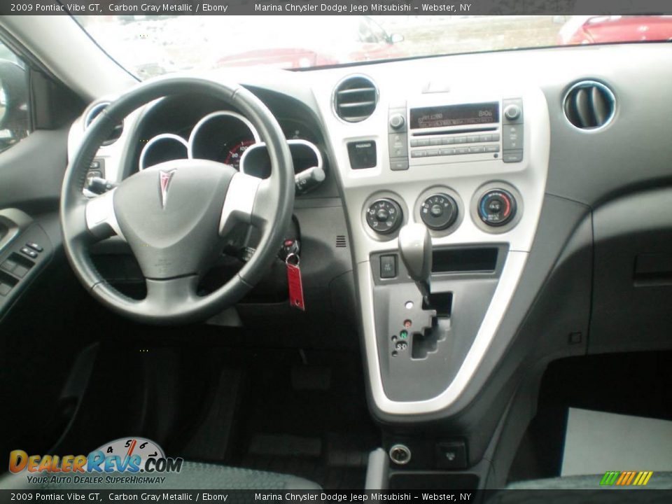 2009 Pontiac Vibe GT Carbon Gray Metallic / Ebony Photo #25