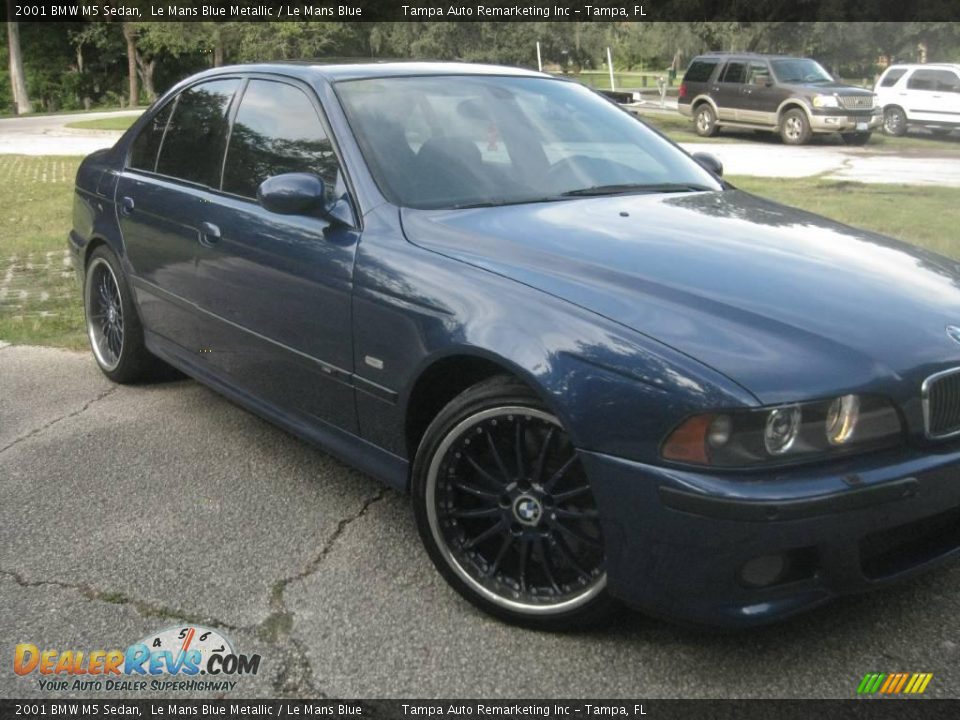 2001 BMW M5 Sedan Le Mans Blue Metallic / Le Mans Blue Photo #3