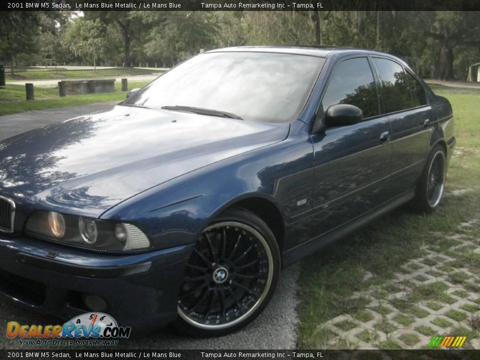 2001 BMW M5 Sedan Le Mans Blue Metallic / Le Mans Blue Photo #4