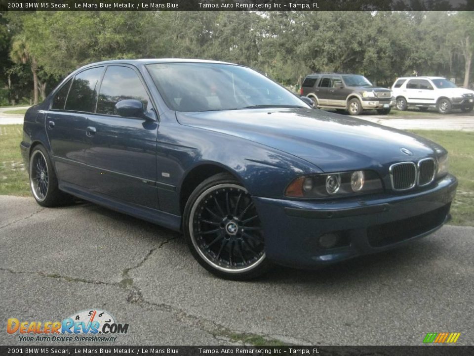 2001 BMW M5 Sedan Le Mans Blue Metallic / Le Mans Blue Photo #5