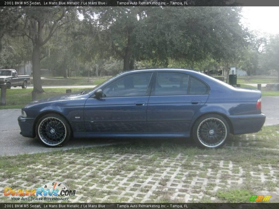 2001 BMW M5 Sedan Le Mans Blue Metallic / Le Mans Blue Photo #7