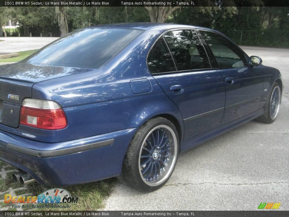 2001 BMW M5 Sedan Le Mans Blue Metallic / Le Mans Blue Photo #10