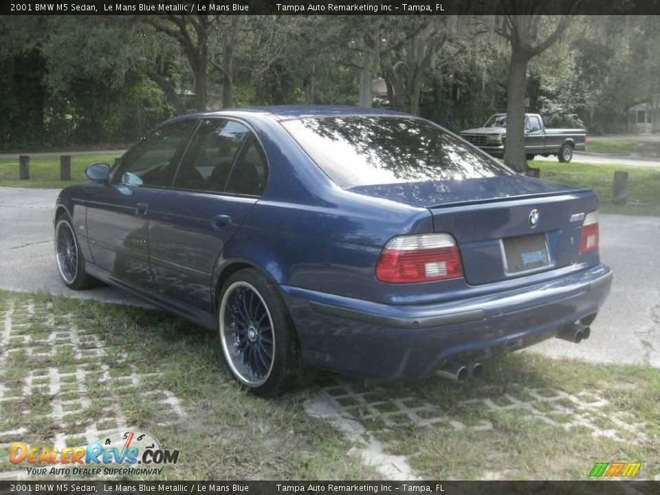 2001 BMW M5 Sedan Le Mans Blue Metallic / Le Mans Blue Photo #11