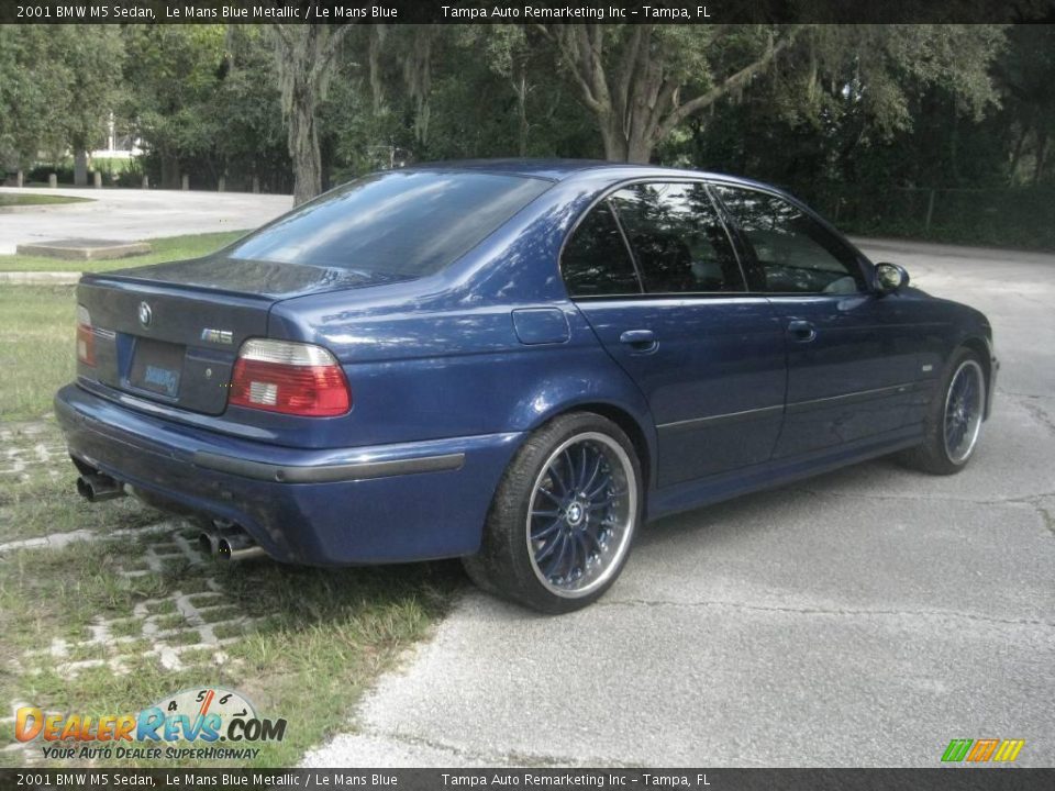 2001 BMW M5 Sedan Le Mans Blue Metallic / Le Mans Blue Photo #12