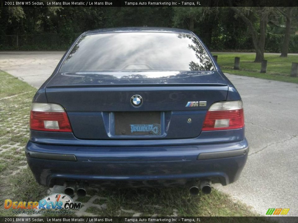 2001 BMW M5 Sedan Le Mans Blue Metallic / Le Mans Blue Photo #13