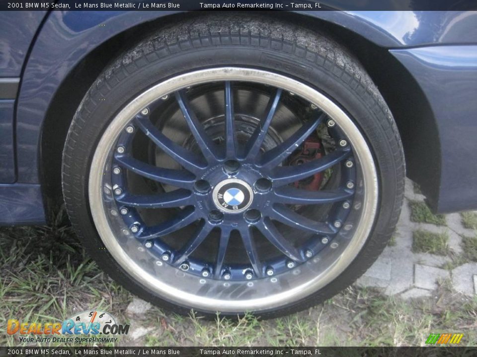 2001 BMW M5 Sedan Le Mans Blue Metallic / Le Mans Blue Photo #15