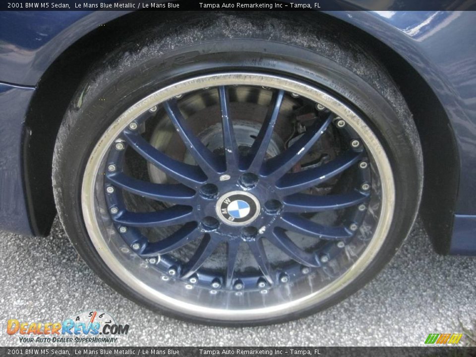 2001 BMW M5 Sedan Le Mans Blue Metallic / Le Mans Blue Photo #16