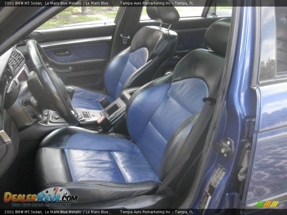 2001 BMW M5 Sedan Le Mans Blue Metallic / Le Mans Blue Photo #23