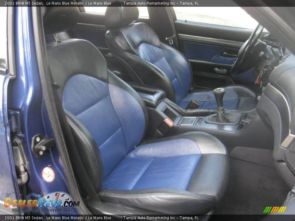 2001 BMW M5 Sedan Le Mans Blue Metallic / Le Mans Blue Photo #24