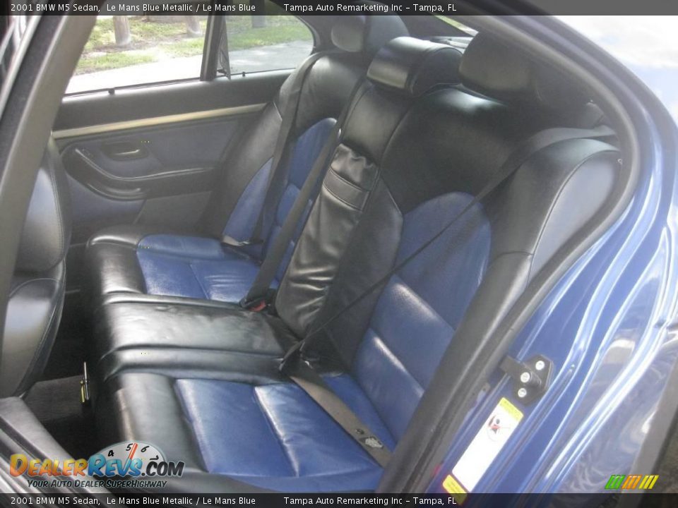 2001 BMW M5 Sedan Le Mans Blue Metallic / Le Mans Blue Photo #25