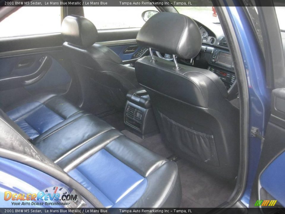 2001 BMW M5 Sedan Le Mans Blue Metallic / Le Mans Blue Photo #27