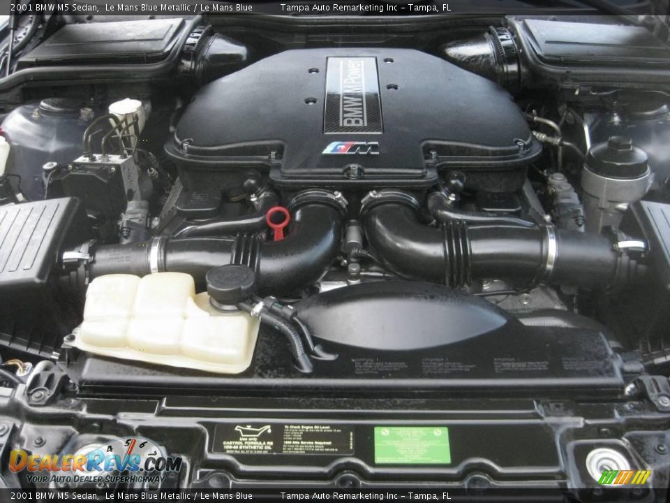 2001 BMW M5 Sedan Le Mans Blue Metallic / Le Mans Blue Photo #35