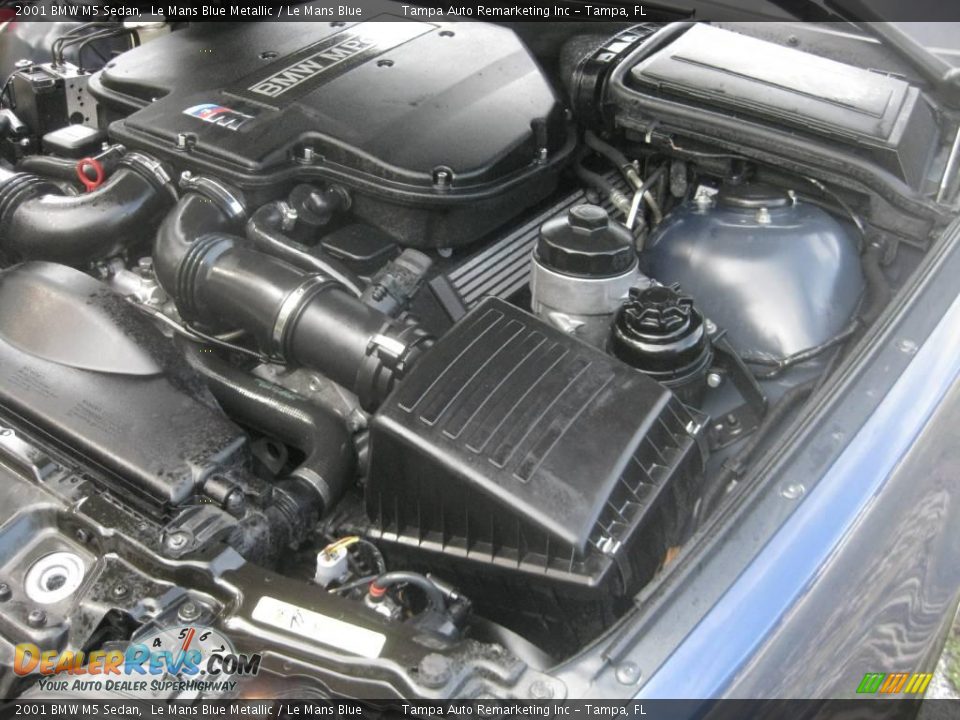 2001 BMW M5 Sedan Le Mans Blue Metallic / Le Mans Blue Photo #36