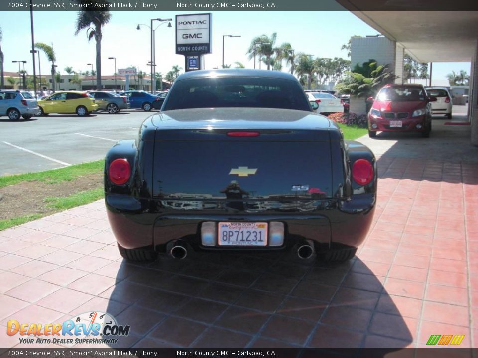 2004 Chevrolet SSR Smokin' Asphalt Black / Ebony Photo #4