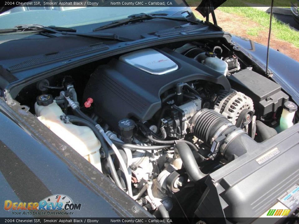 2004 Chevrolet SSR Smokin' Asphalt Black / Ebony Photo #23