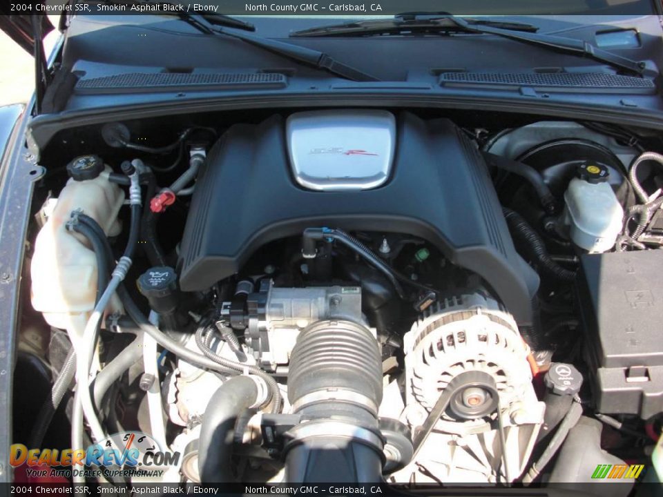 2004 Chevrolet SSR Smokin' Asphalt Black / Ebony Photo #24