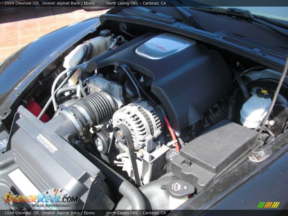 2004 Chevrolet SSR Smokin' Asphalt Black / Ebony Photo #25