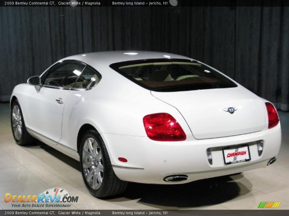 2009 Bentley Continental GT Glacier White / Magnolia Photo #2