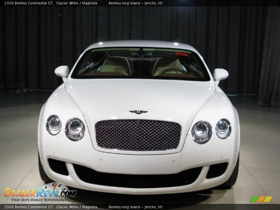 2009 Bentley Continental GT Glacier White / Magnolia Photo #4