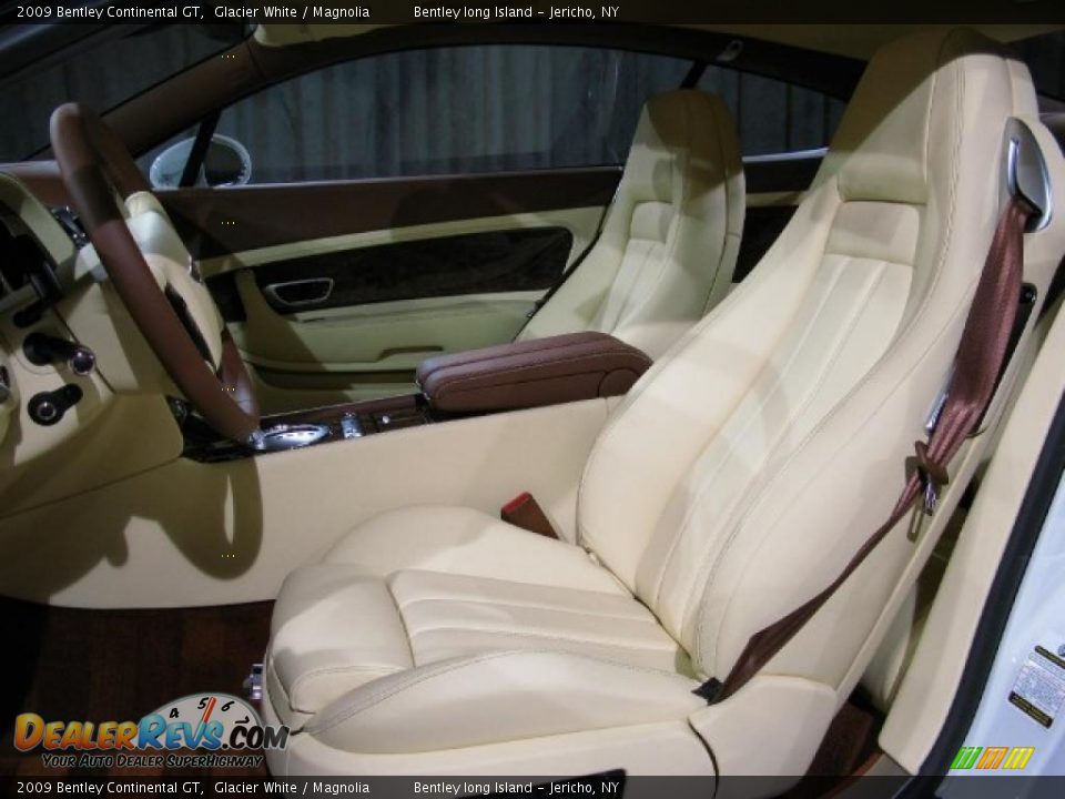 2009 Bentley Continental GT Glacier White / Magnolia Photo #5