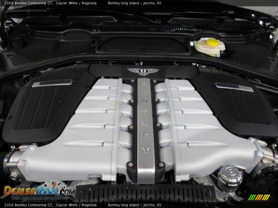 2009 Bentley Continental GT Glacier White / Magnolia Photo #16