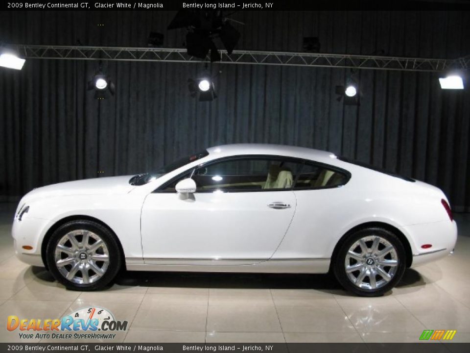 2009 Bentley Continental GT Glacier White / Magnolia Photo #17