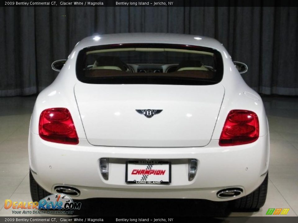 2009 Bentley Continental GT Glacier White / Magnolia Photo #18