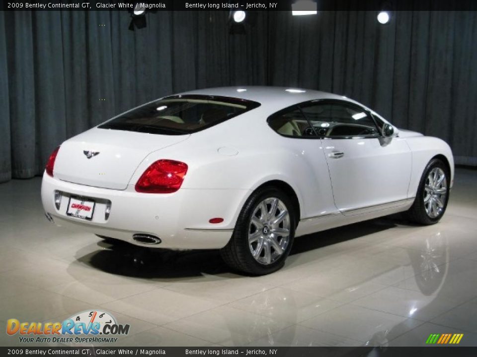 2009 Bentley Continental GT Glacier White / Magnolia Photo #19