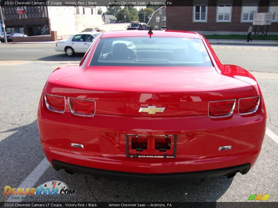 2010 Chevrolet Camaro LT Coupe Victory Red / Black Photo #8