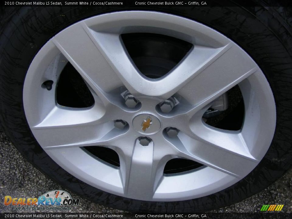 2010 Chevrolet Malibu LS Sedan Summit White / Cocoa/Cashmere Photo #9