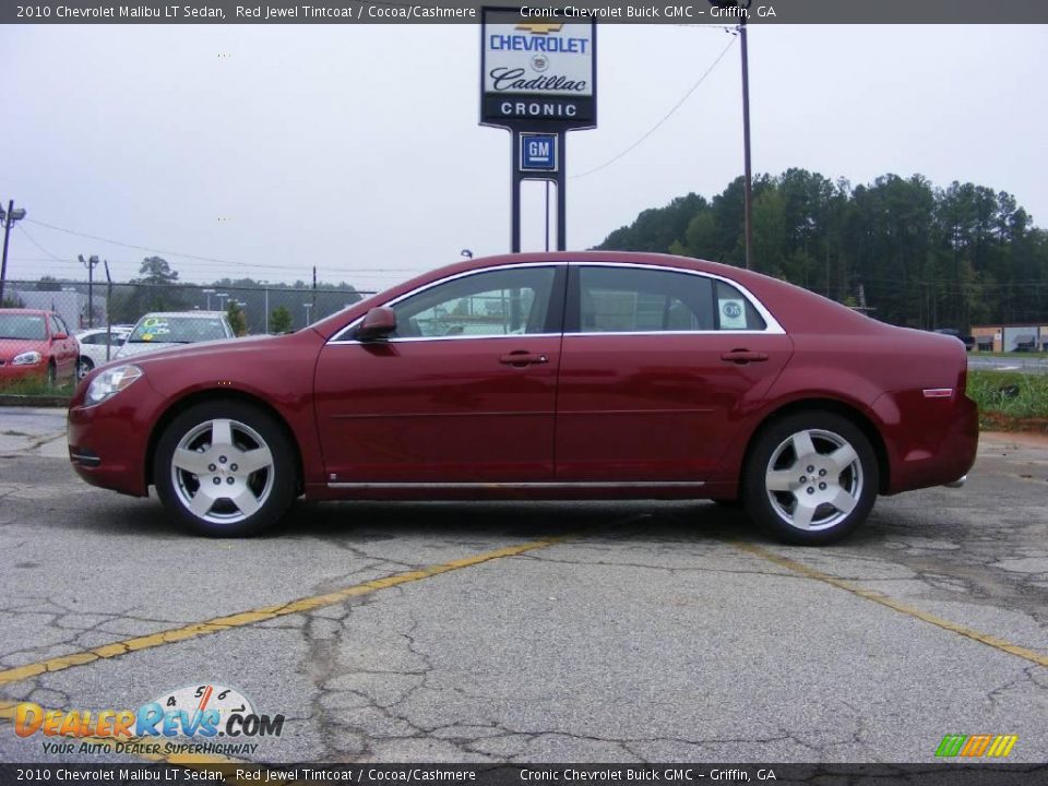 2010 Chevrolet Malibu LT Sedan Red Jewel Tintcoat / Cocoa/Cashmere Photo #1