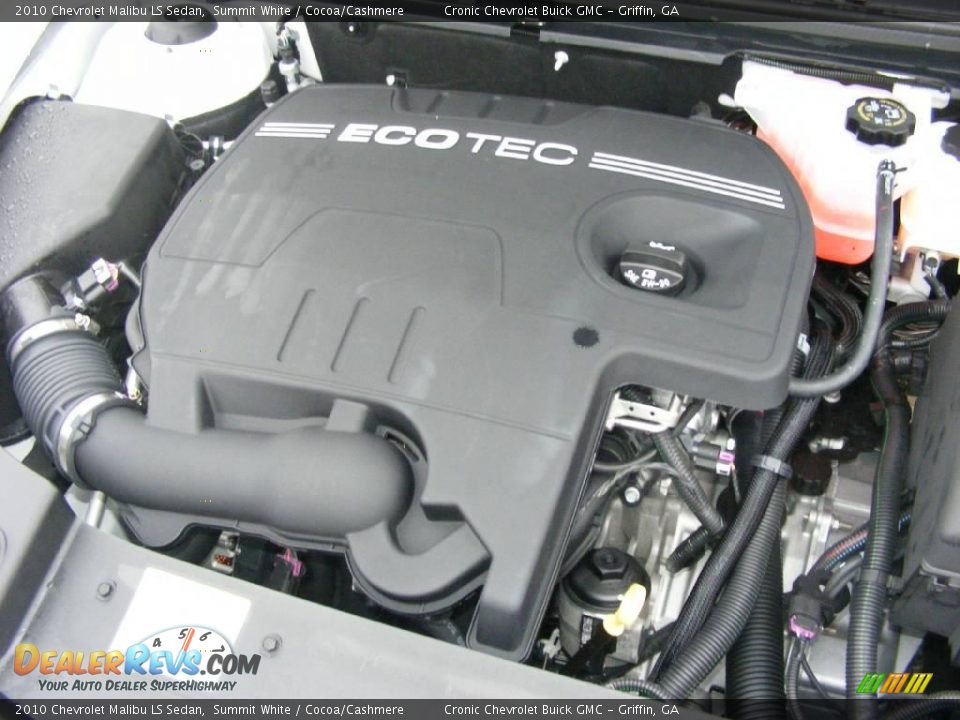 2010 Chevrolet Malibu LS Sedan Summit White / Cocoa/Cashmere Photo #10