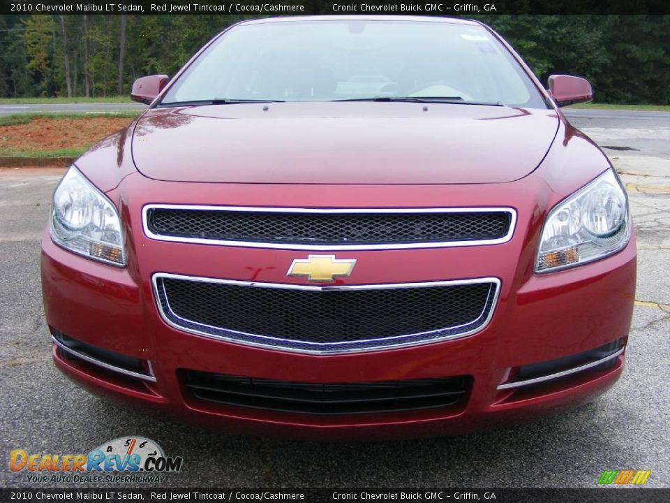 2010 Chevrolet Malibu LT Sedan Red Jewel Tintcoat / Cocoa/Cashmere Photo #3
