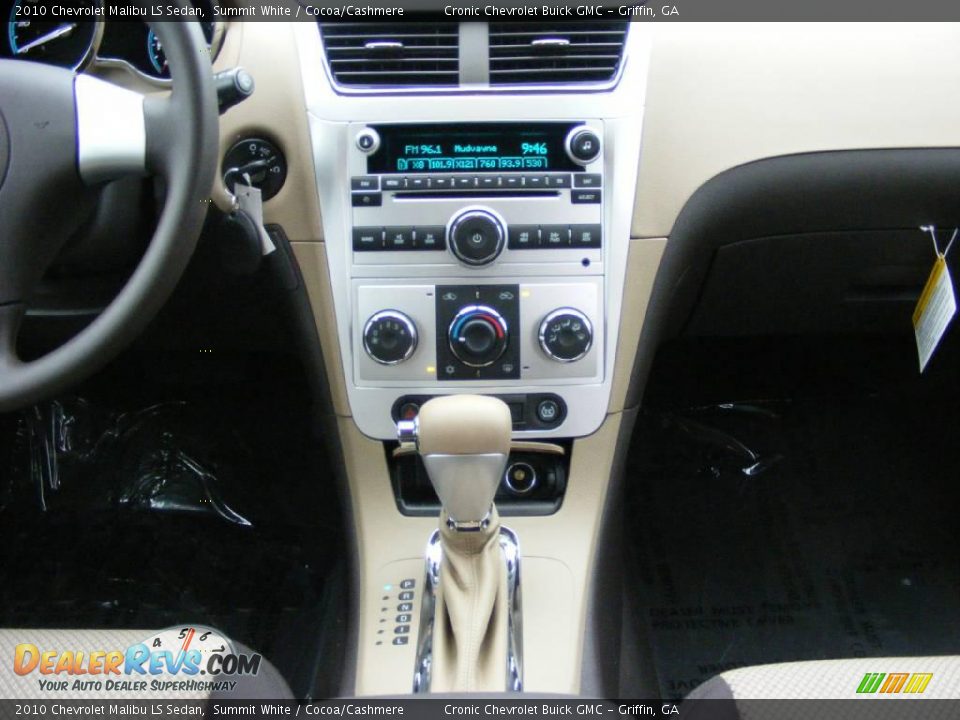 2010 Chevrolet Malibu LS Sedan Summit White / Cocoa/Cashmere Photo #15