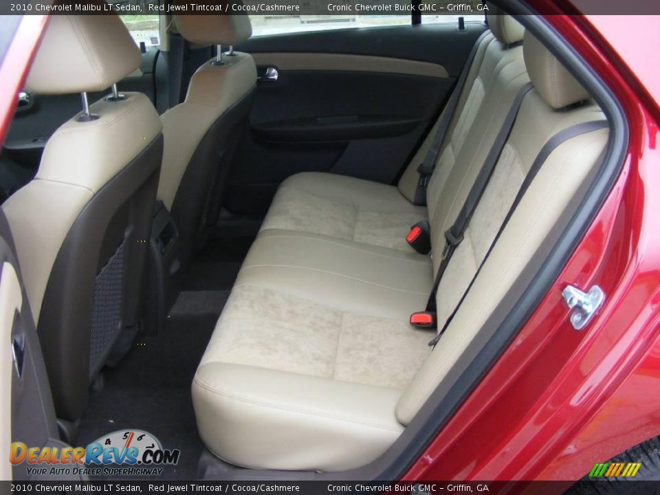 2010 Chevrolet Malibu LT Sedan Red Jewel Tintcoat / Cocoa/Cashmere Photo #12
